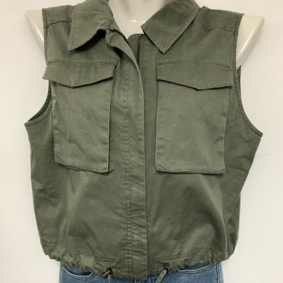 A.N.D away green vest  size small - Picture 2 of 7
